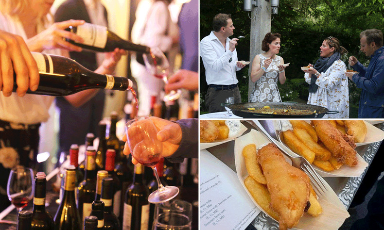 Event - Riverside Wine Festival at Talbooth Restaurant